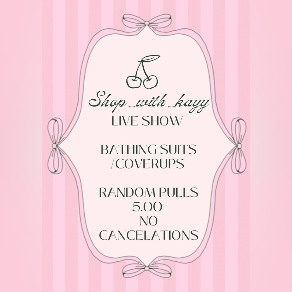 5.00 Random Pulls Bathing Suits & Coverups